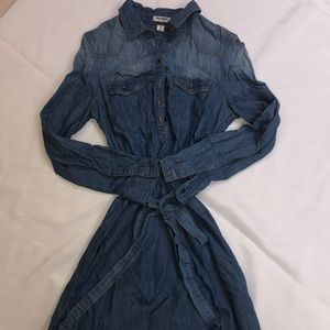 Long sleeve Jean dress